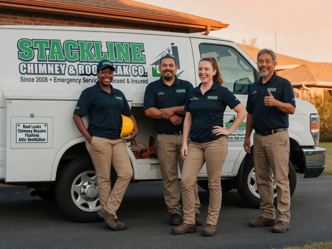 Chimney flashing repair company in Jonesville, NC